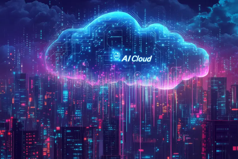 Futuristic image depicting AI and machine learning influencing smart cities or advanced robotics.