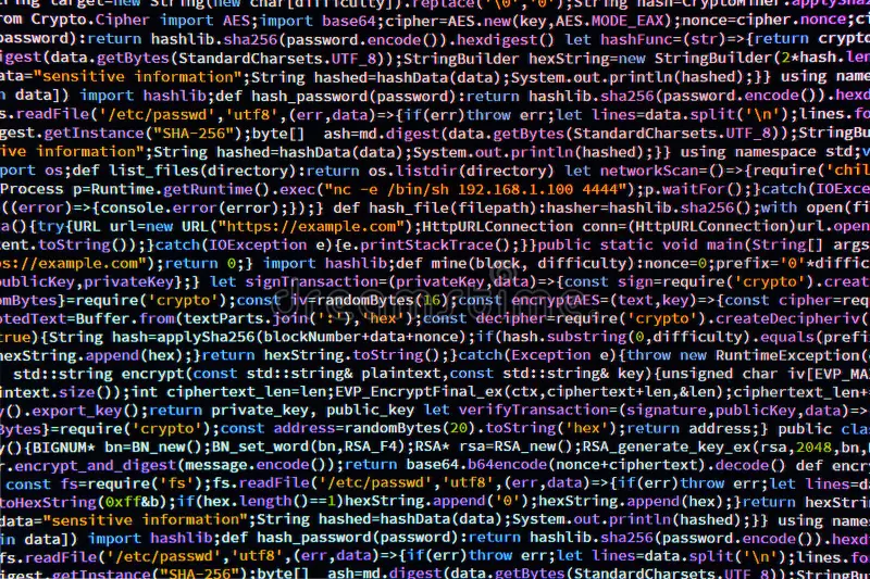 Abstract image representing Python code, development, or data structures.