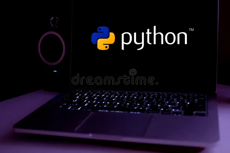 Image showing Python logo or code snippets, symbolizing its impact.